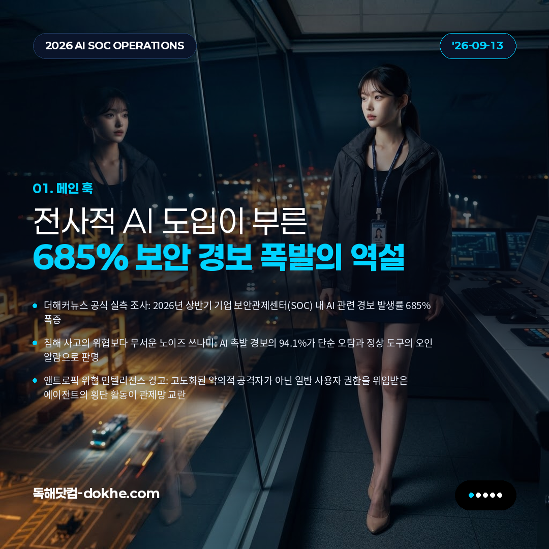 AI 경보는 685% 급증, 진짜는 0.02%
